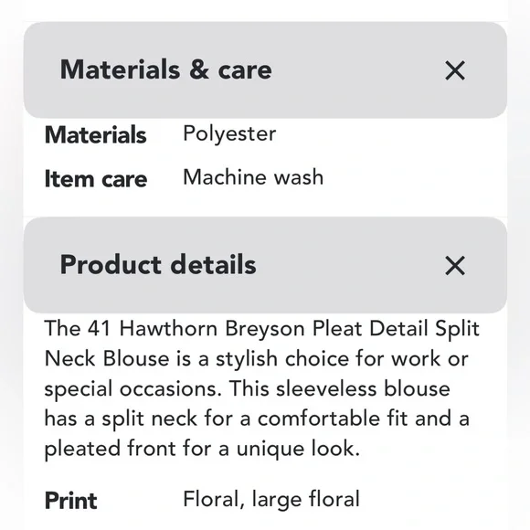 Hawthorn Sleeveless Blouse - Picture 14 of 14